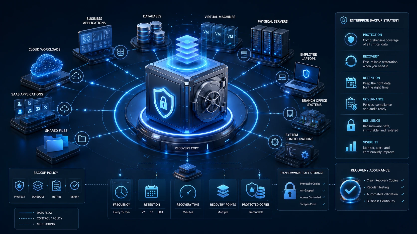 Enterprise Backup Strategy: How Businesses Can Reduce Data Loss and Ransomware Risk 1 What Is Enterprise Backup