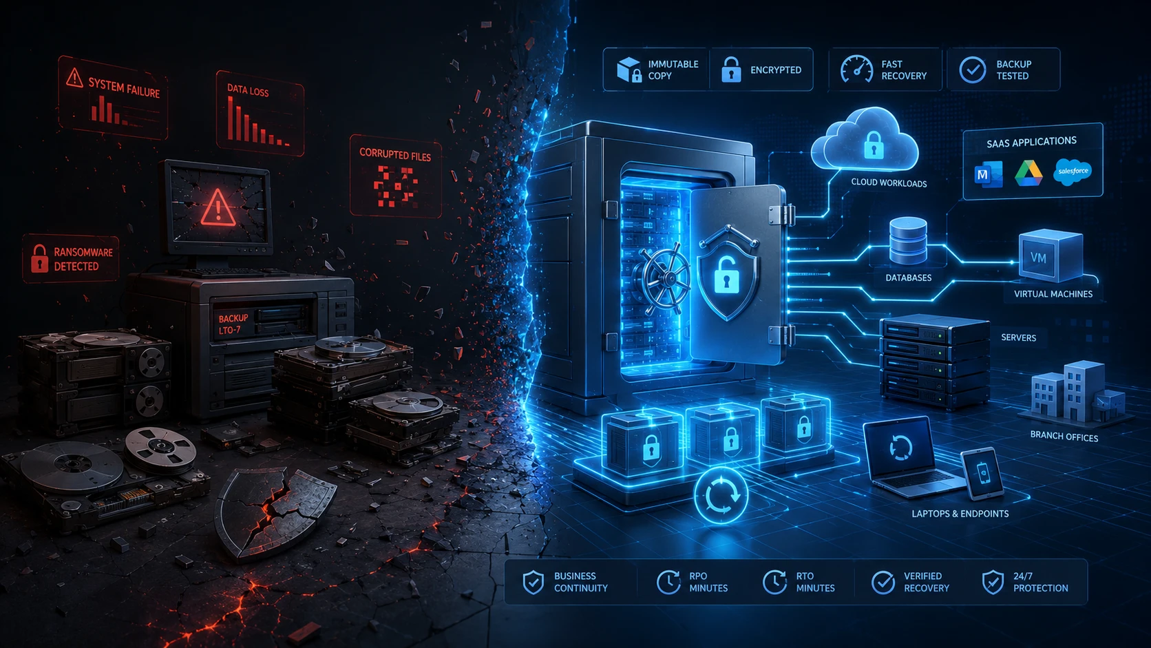Enterprise Backup Strategy: How Businesses Can Reduce Data Loss and Ransomware Risk 2 Why Traditional Backup Is Not Enough for Modern Businesses