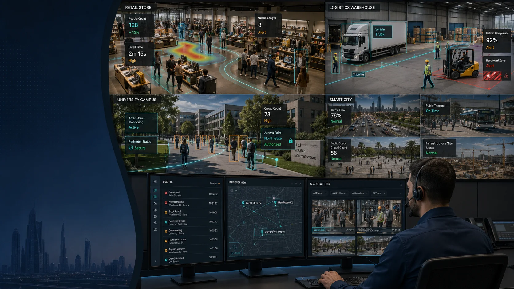 AI CCTV Analytics Turning Surveillance Cameras Into Operational Intelligence 2 Privacy and Responsible Deployment
