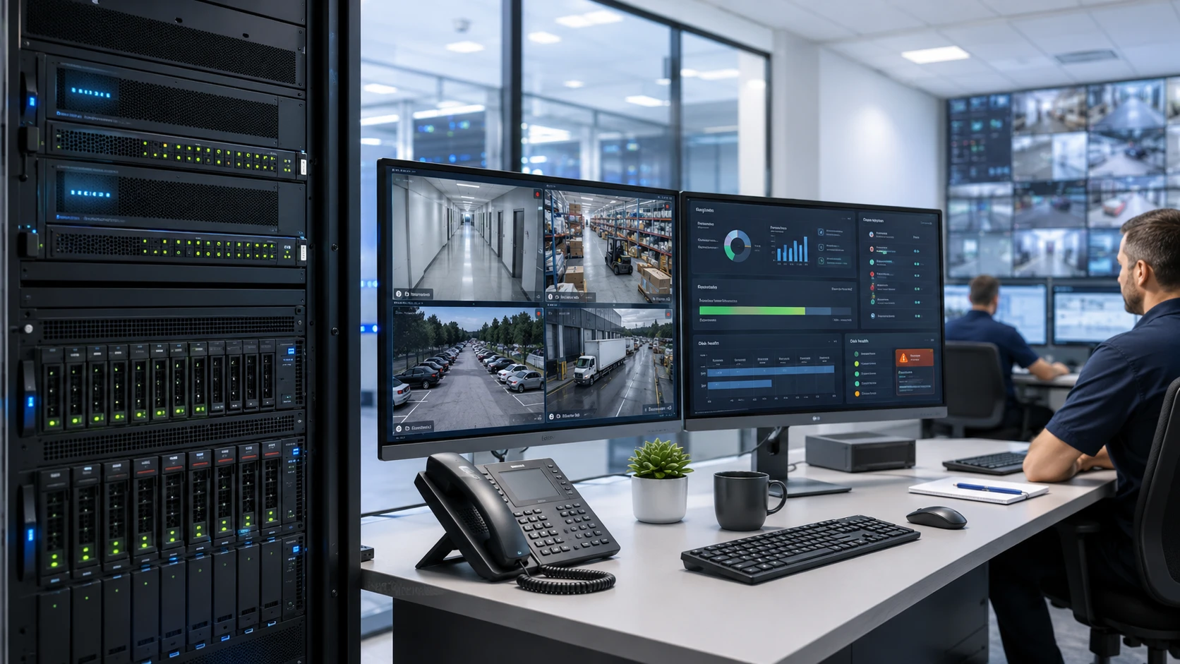 Enterprise Video Surveillance System: How to Design a Secure and Scalable CCTV Network 2 Storage