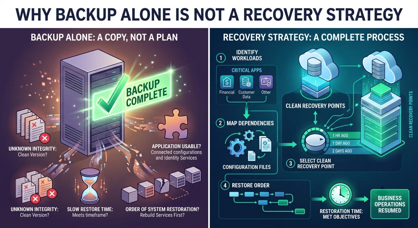 Ransomware Recovery Storage Building a Clean, Reliable Last Line of Defense 1 Why Backup Alone Is Not a Recovery Strategy