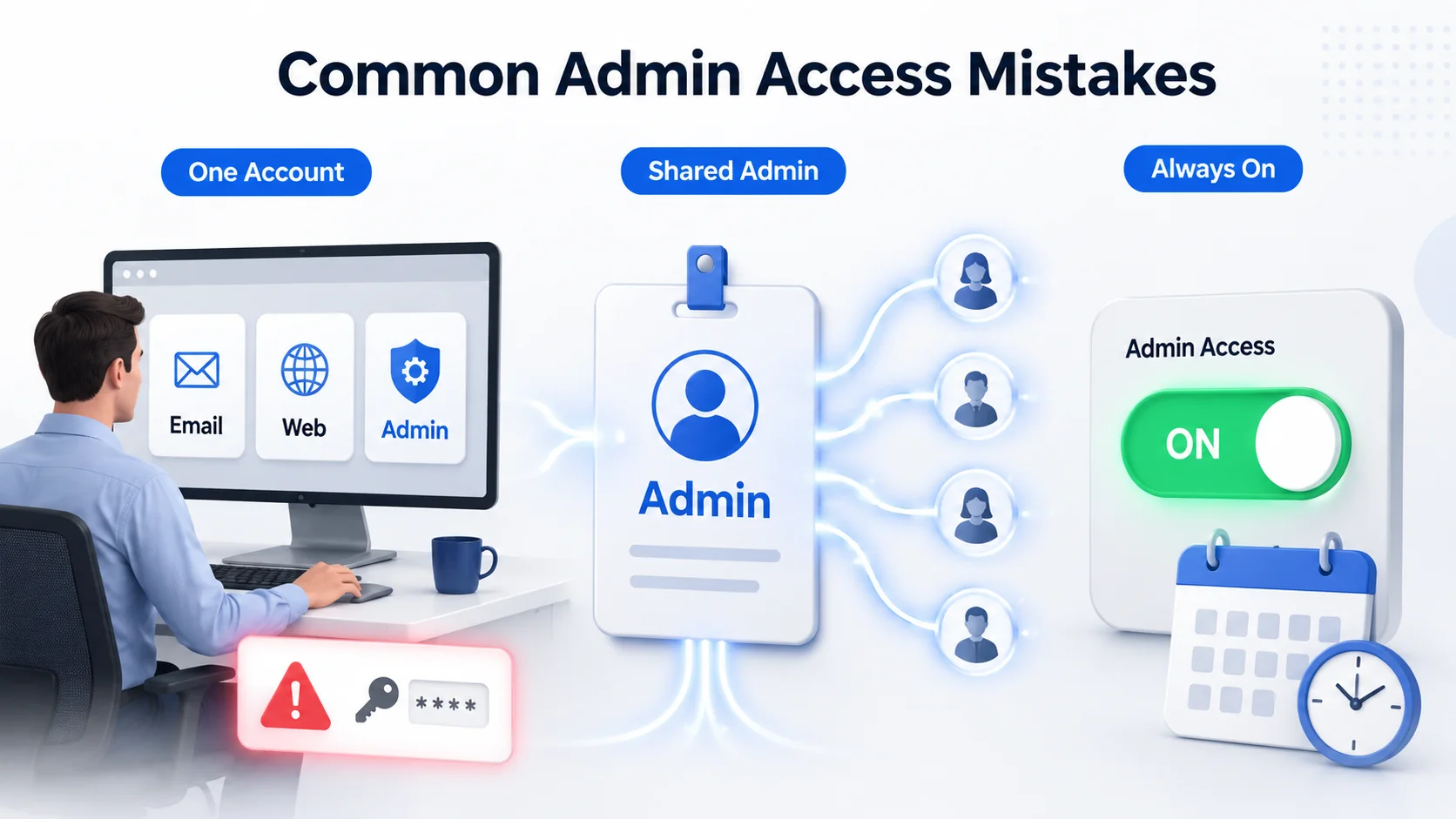 Privileged Access Risk and How to Secure High Risk Admin Accounts 1 Common Admin Access Mistakes