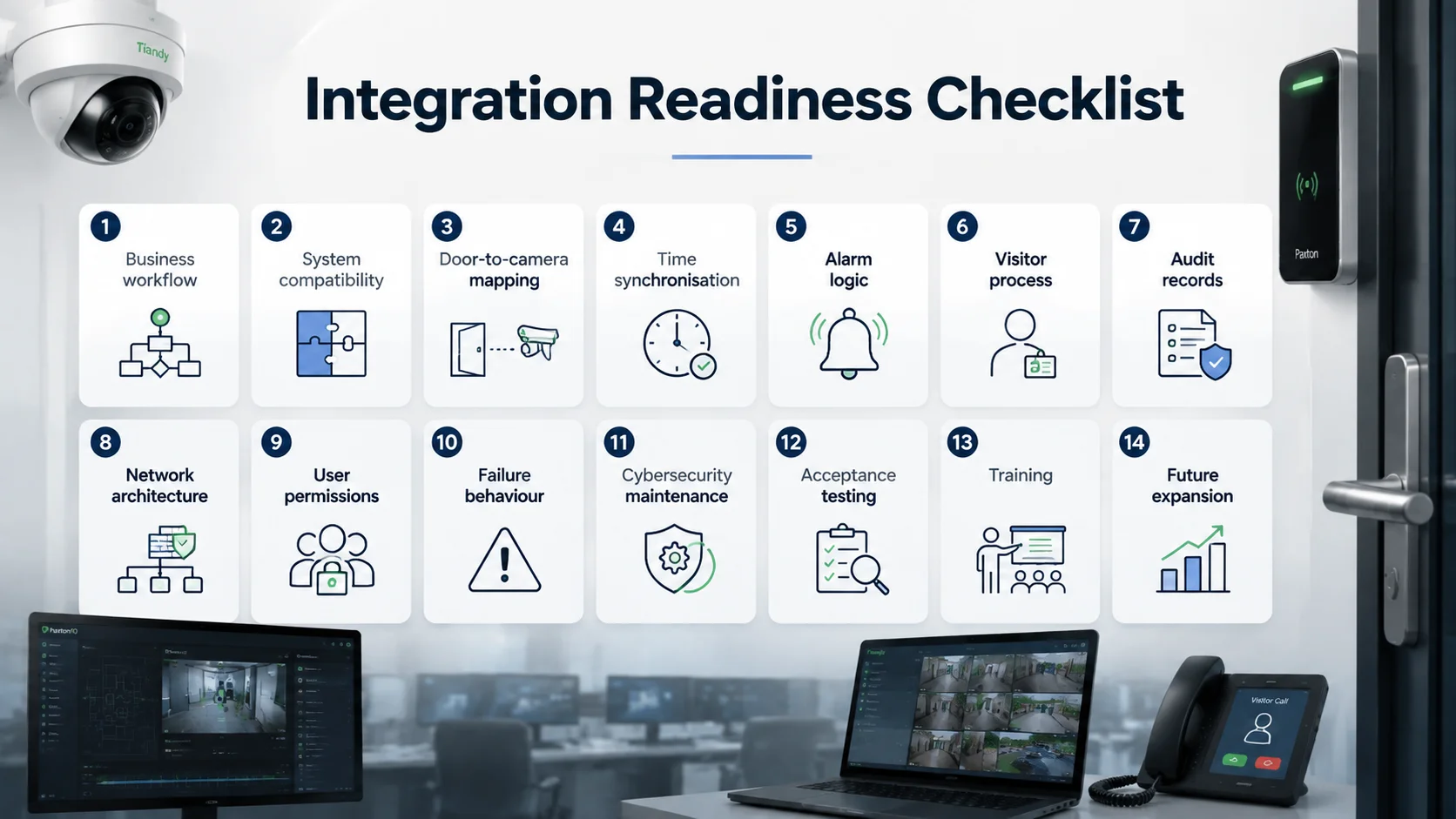 Access Control Integration for a Unified Security Workflow 3 Integration Readiness Checklist
