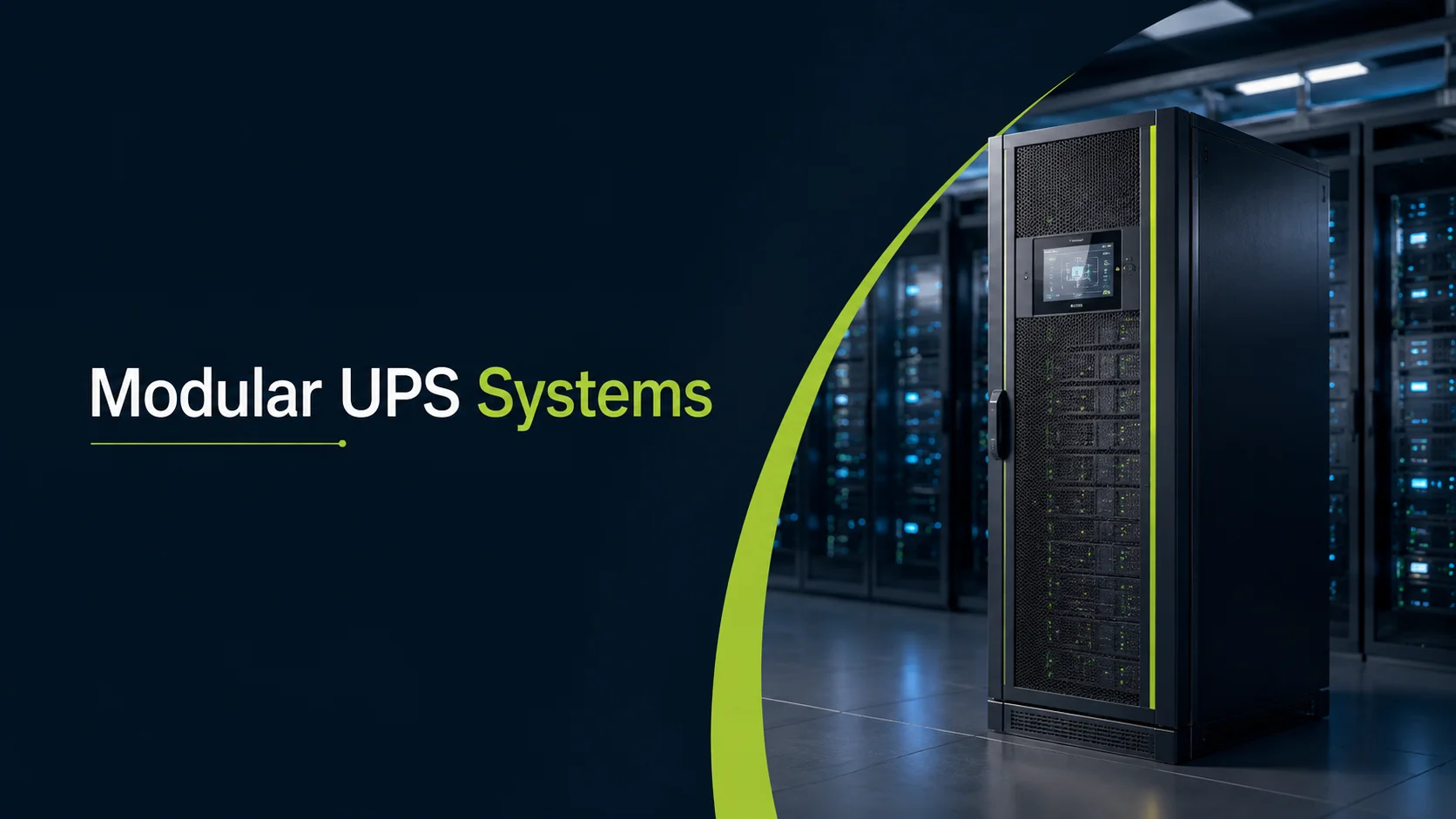 Modular UPS Systems for Growing Business Power Needs