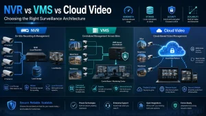 DigiDisti | D3 | Dominant Digital Distribution 8 NVR vs VMS vs Cloud Video; Choosing the Right Surveillance Management Architecture