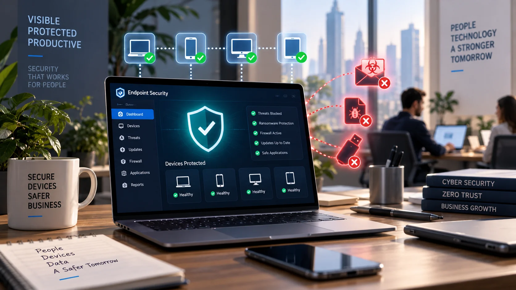 Zero Trust for SMBs Practical Security Roadmap for Growing Businesses 2 Endpoint Protection as the First Control Point