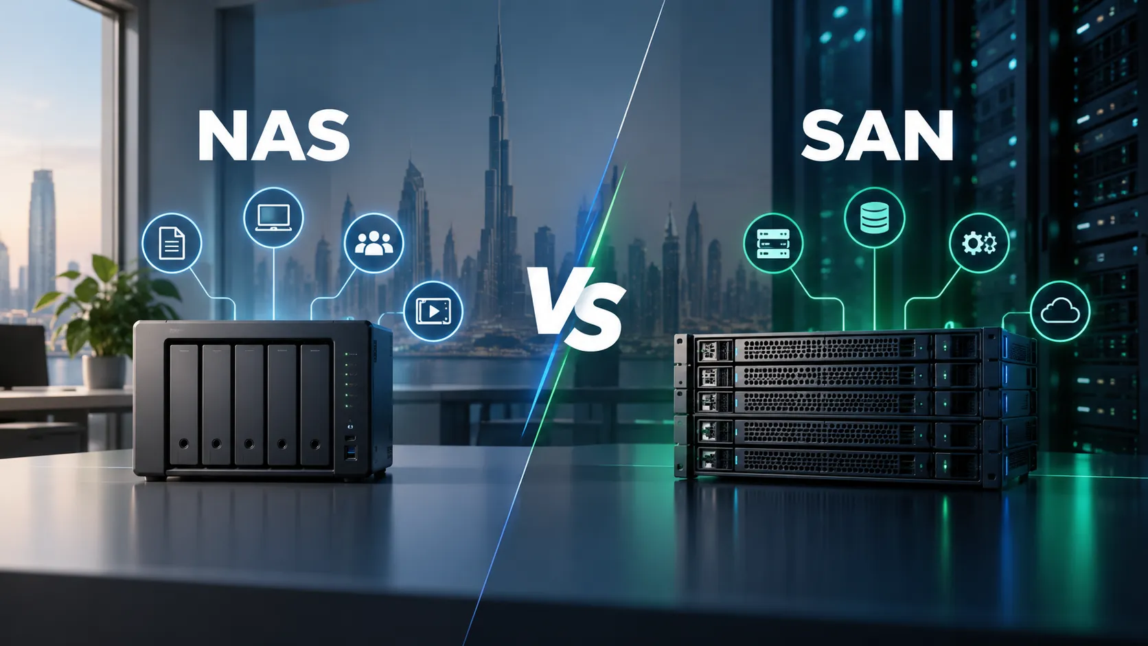 DigiDisti | D3 | Dominant Digital Distribution 8 NAS vs SAN Choosing Storage for Your Business