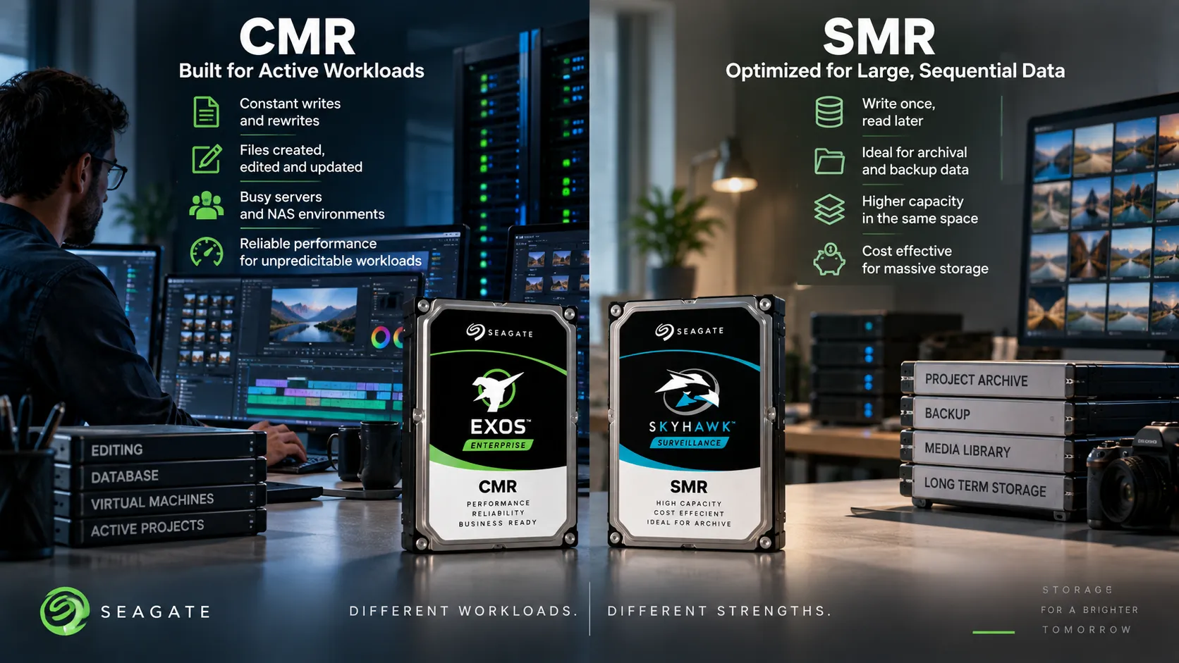 CMR vs SMR Hard Drives: What Business Buyers Need 1 Random Writes and Sustained Performance