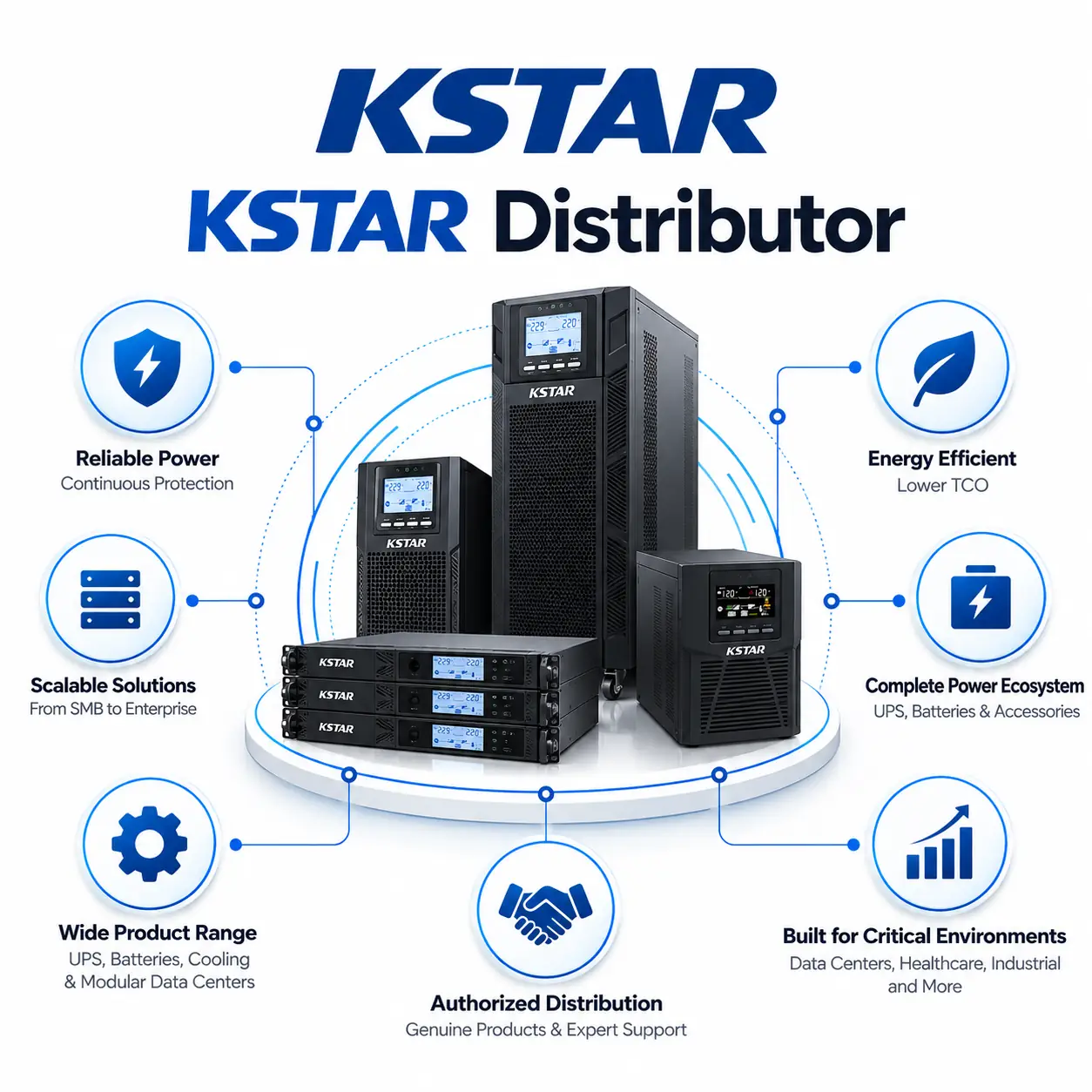 D3 kstar distributor hero section ups solutions