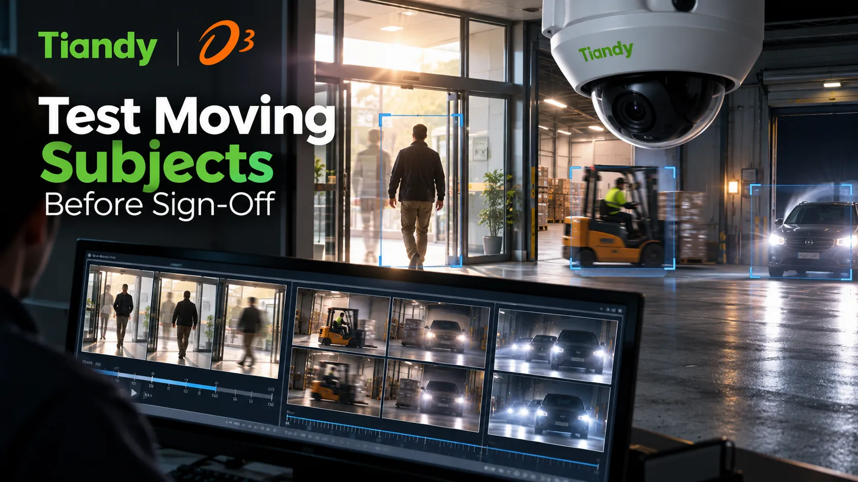 WDR vs BLC vs HLC: Fixing CCTV Lighting Problems 4 Test Moving Subjects Before Sign-Off