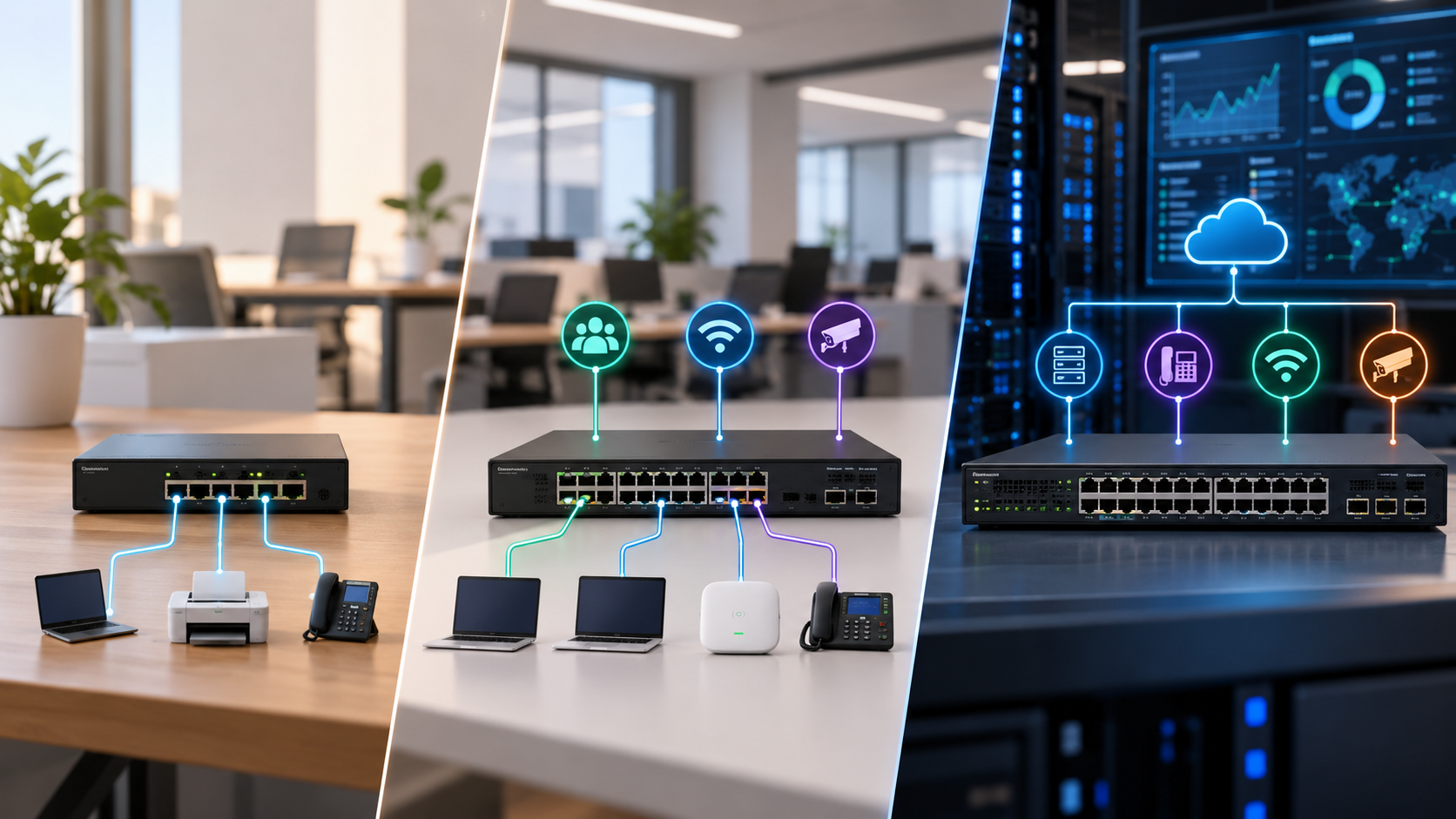 Managed vs Unmanaged Switches for Business 3 When Each Switch Type Makes Sense