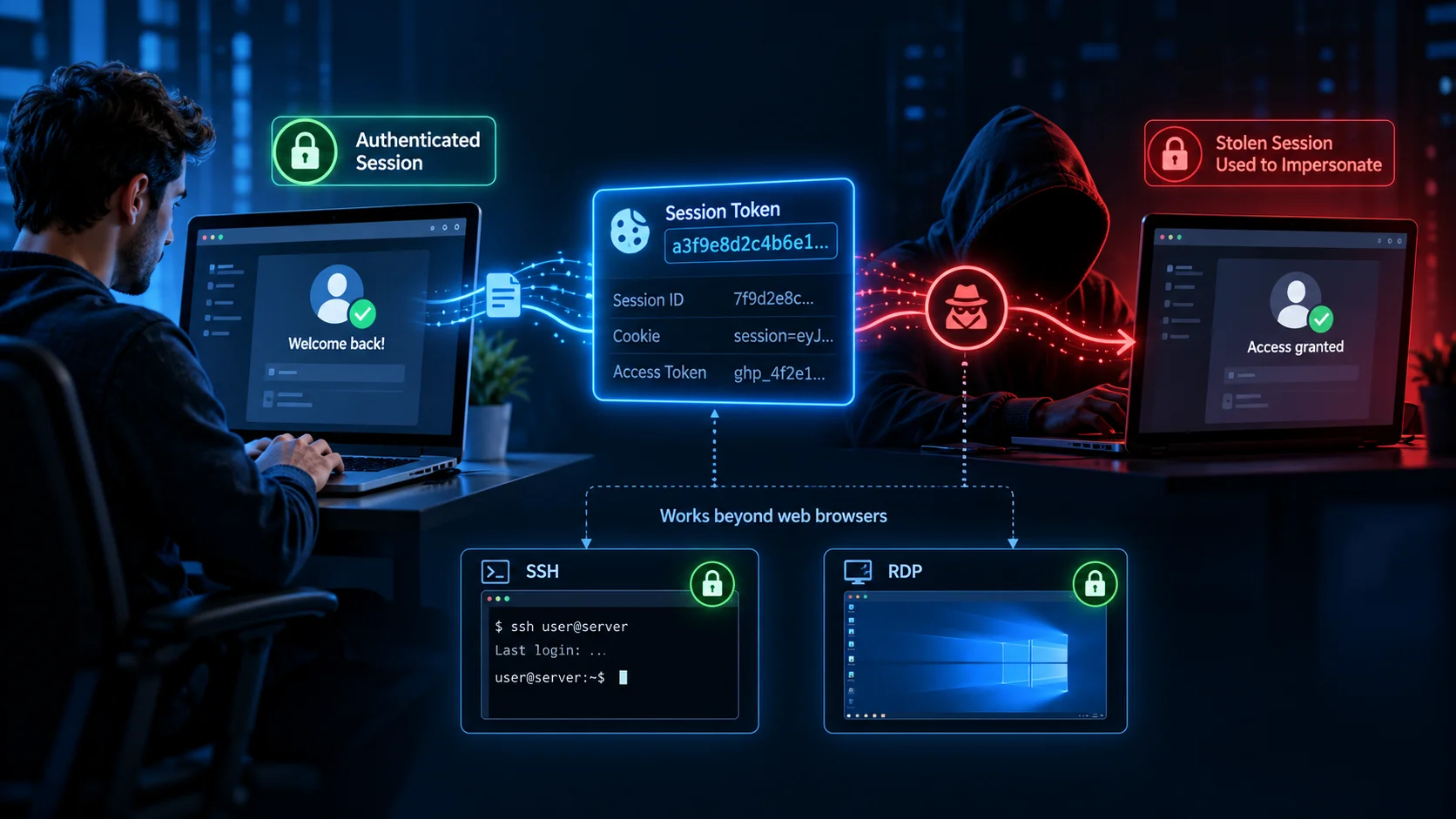 Session Hijacking; Risks Beyond the Login Screen 1 What Session Hijacking Means